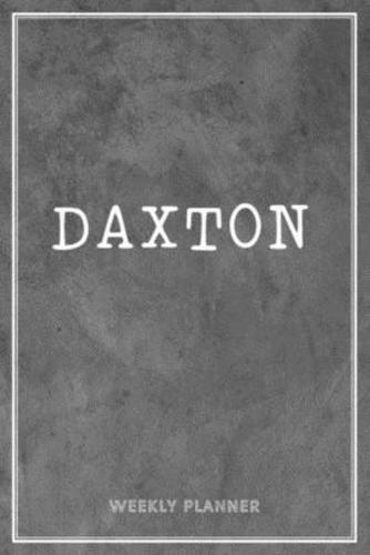 Daxton Weekly Planner