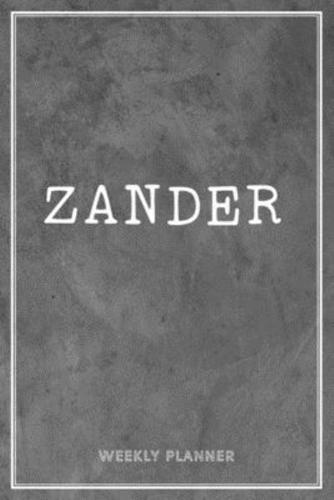 Zander Weekly Planner