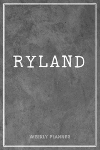 Ryland Weekly Planner