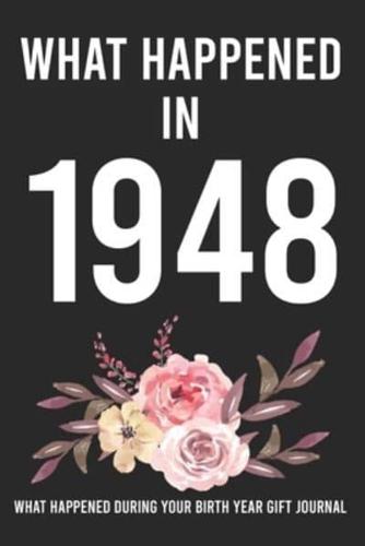 What Happened In 1948 What Happened During Your Birth Year Gift Journal