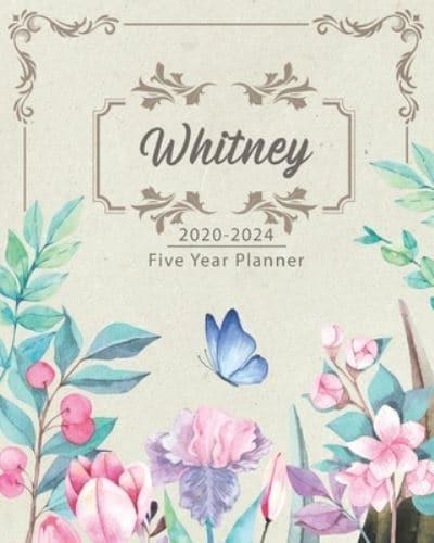 WHITNEY 2020-2024 Five Year Planner