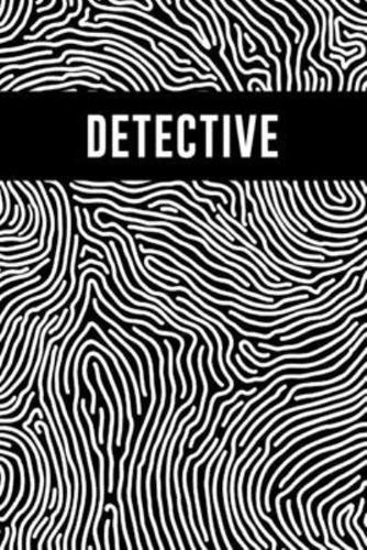 Detective Notebook - Fingerprint Cover