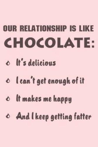 Our Relationship Is Like Chocolate