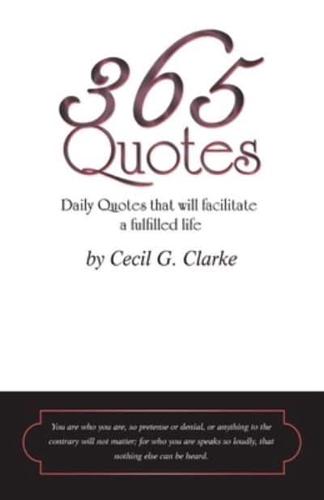 365 Quotes by Cecil G. Clarke