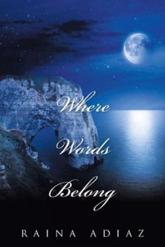 Where Words Belong