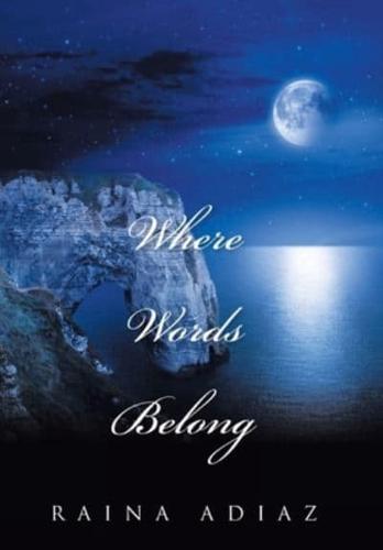 Where Words Belong