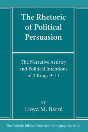 The Rhetoric of Political Persuasion