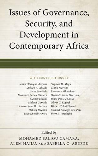 Issues of Governance, Security, and Development in Contemporary Africa