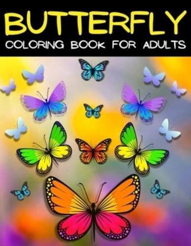 Butterfly Coloring Book For Adults Relaxation