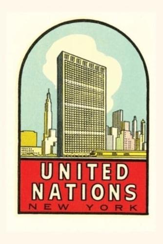 Vintage Journal United Nations, New York