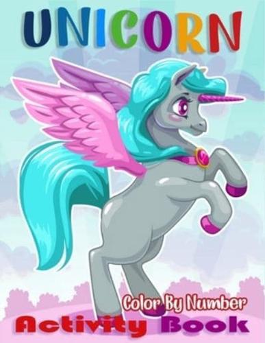 Unicorn Color By Number Activity Book
