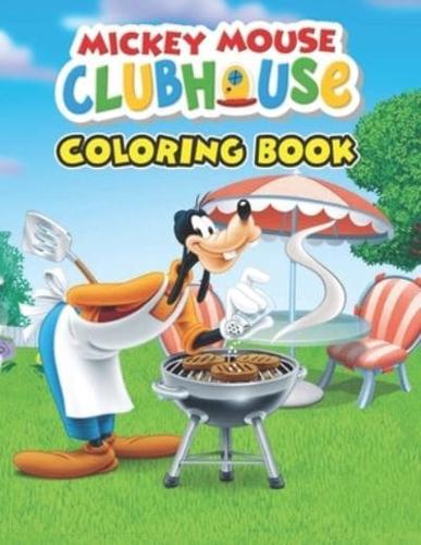 Mickey Mouse Clubhouse Coloring Book.