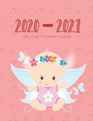 Daily Planner 2020-2021 Fairy Angel 15 Months Gratitude Hourly Appointment Calendar