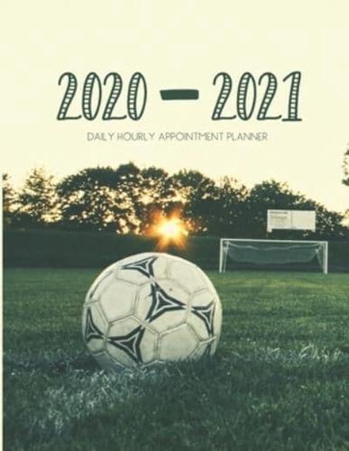 Daily Planner 2020-2021 Soccer 15 Months Gratitude Hourly Appointment Calendar