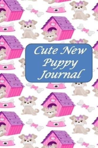 Cute New Puppy Journal