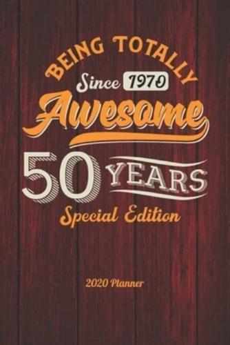 2020 Planner Born In 1970 50 Years Old