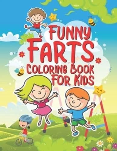 Funny Farts Coloring Book For Kids