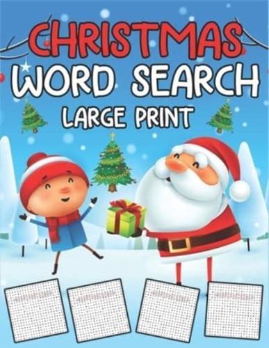 Christmas Word Search Large Print