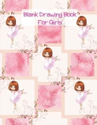 Blank Drawing Book For Girls