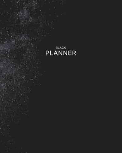 Undated Black Planner