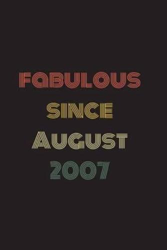 Fabulous Since August 2007