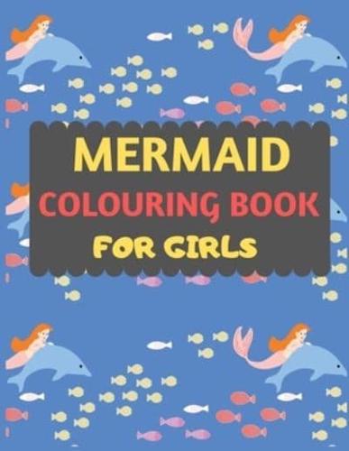 Mermaid Colouring Book For Girls