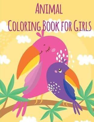 Animal Coloring Book For Girls
