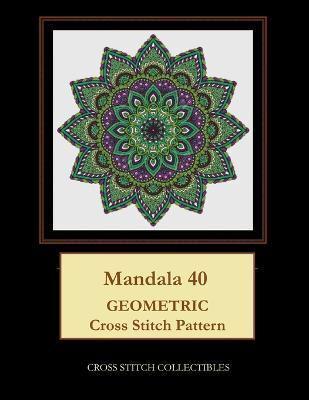 Mandala 40: Geometric Cross Stitch Pattern