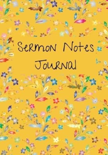 Sermon Notes Journal