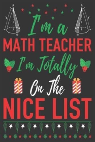 I'm a Math Teacher I'm Totally on the Nice List