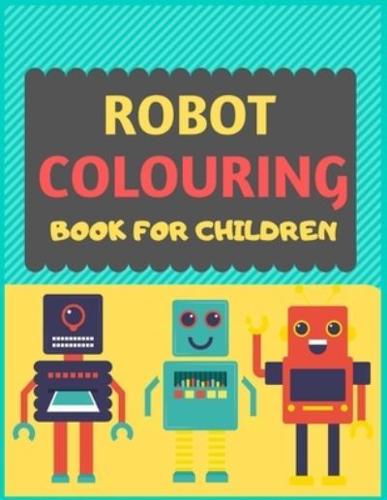 Robot Colouring Book For Children