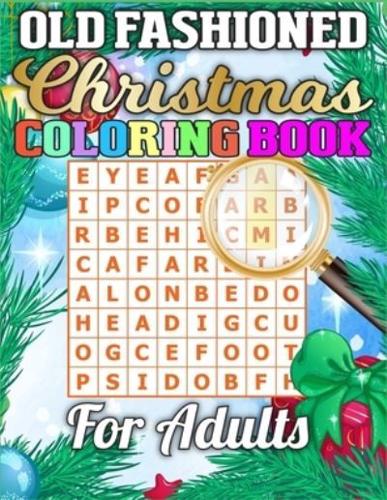 Old Fashioned Christmas Coloring Book for Adults