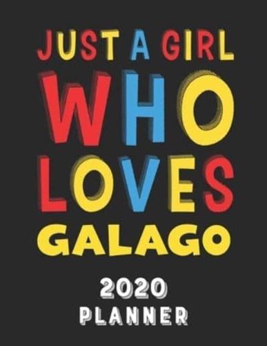 Just A Girl Who Loves Galago 2020 Planner