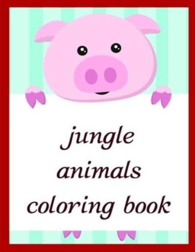 Jungle Animals Coloring Book