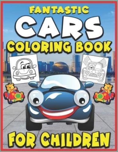 Fantastic Cars Coloring Book for Children