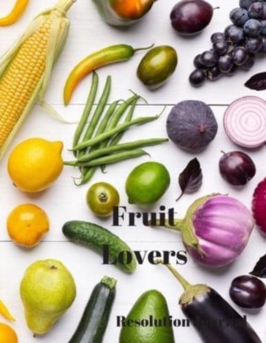 Fruit Lovers Resolution Journal