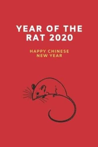 Year Of The Rat 2020 Happy Chinese New Year