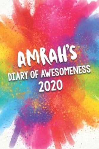 Amrah's Diary of Awesomeness 2020