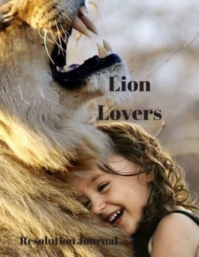 Lion Lovers Resolution Journal