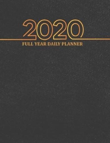 Full Year Daily Planner 2020