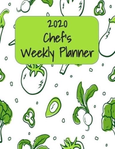 2020 Chef's Weekly Planner