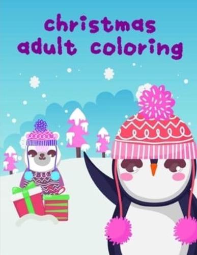 Christmas Adult Coloring