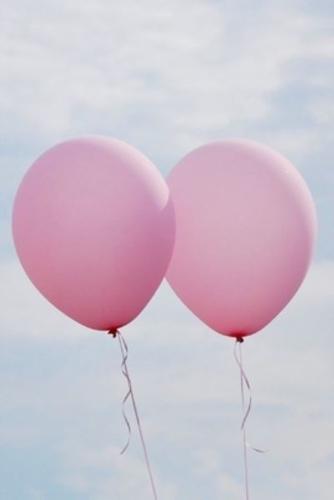 Two Pink Balloons Journal