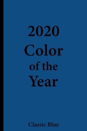 2020 Color of the Year - Classic Blue Wide Ruled Notebook