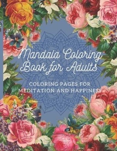 Mandala Coloring Book for Adults