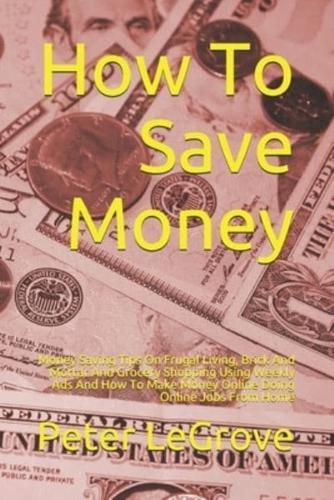 How To Save Money