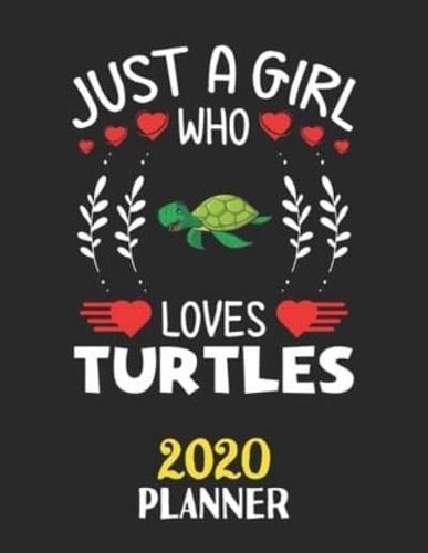 Just A Girl Who Loves Turtles 2020 Planner