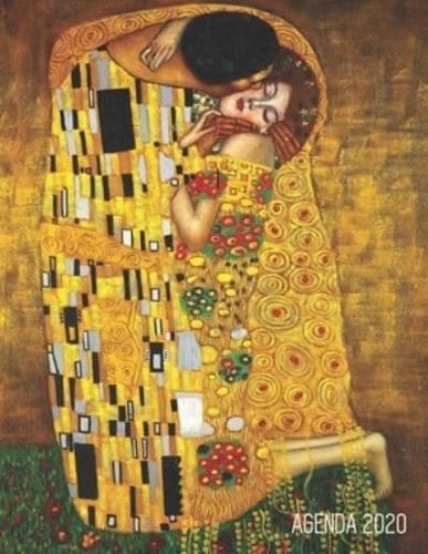 Gustav Klimt Agenda Mensual 2020