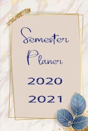 Semester Planer 2020/ 2021