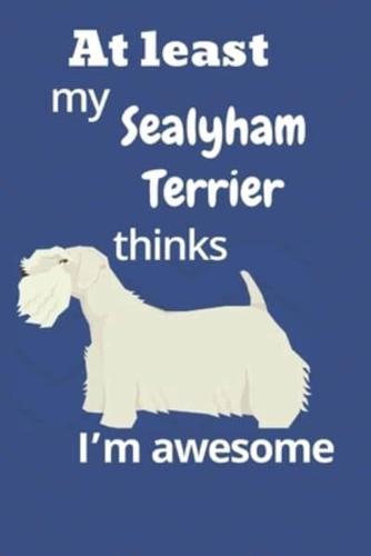 At Least My Sealyham Terrier Thinks I'm Awesome